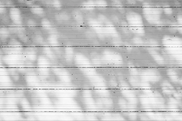 Weißes Deck Mit Bäumen Reflexion — Stockfoto