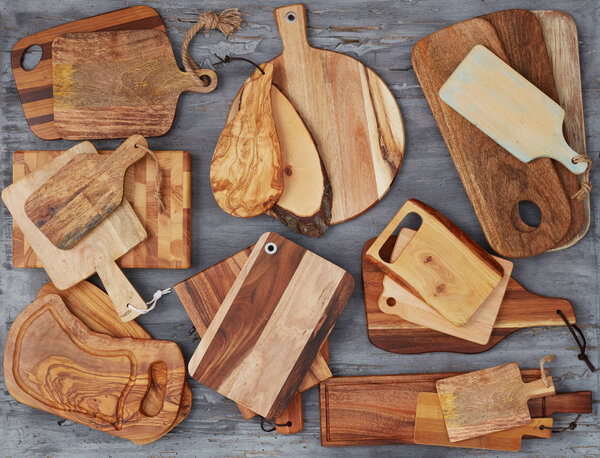 Wooden cutting board collection