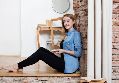 Kahve molası kavramı evde