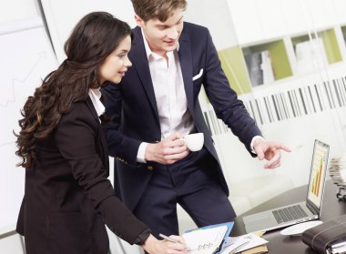 İş toplantı kavramı ofis