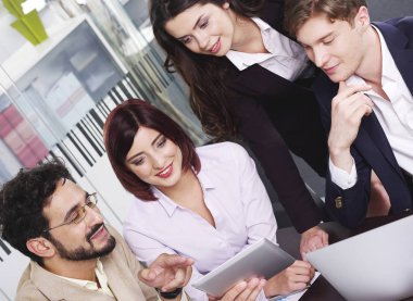 Ofisteki iş adamları