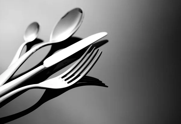 Cucharas Cuchillo Tenedor — Foto de Stock