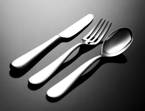 Spoon Knife Fork — Stock Photo, Image