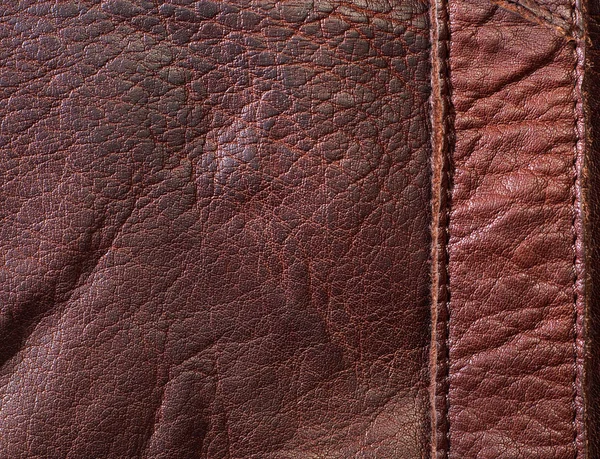 Leder Texture Detail Achtergrond — Stockfoto