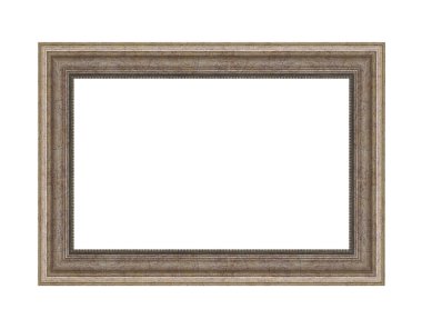 resim çerçevesi beyazda izole edildi