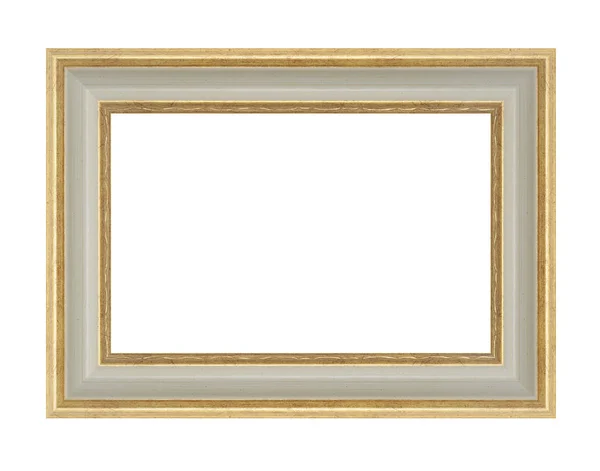 Picture Frame Isolated White — Stock Photo, Image