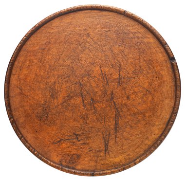 Eski ahşap tahta izole