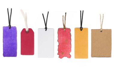 Yazılan fiyat etiketi izole