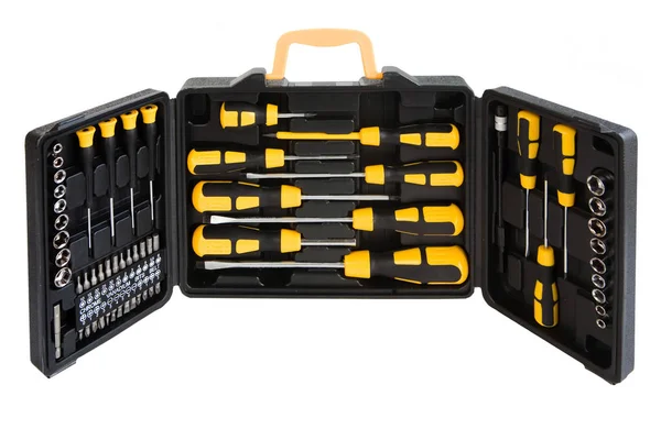 Araç kutusu üzerine beyaz izole