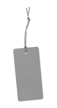 etiket üzerinde beyaz izole