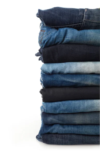 kot yığını üzerinde beyaz izole