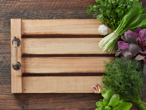 Травы сверху
