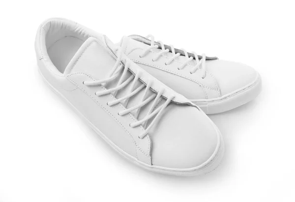 Білі туфлі — стокове фото