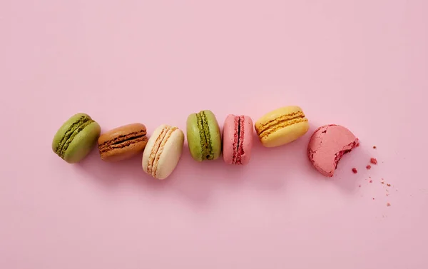 Macaroons close-up — Stock Photo, Image