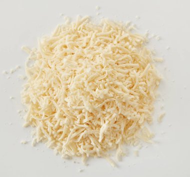 Tıraşlı Parmesan peyniri yığını