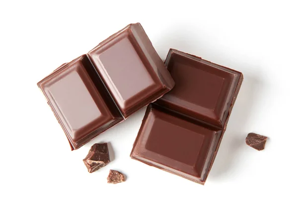 Barras de chocolate leitoso — Fotografia de Stock