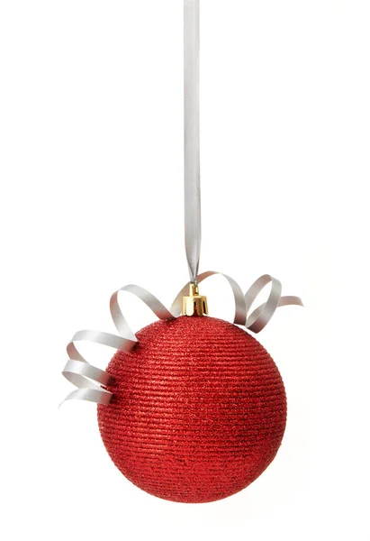 Hanging Christmas ball — Stock Photo, Image