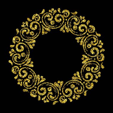 Zarif el çekilmiş retro çerçeve çiçek