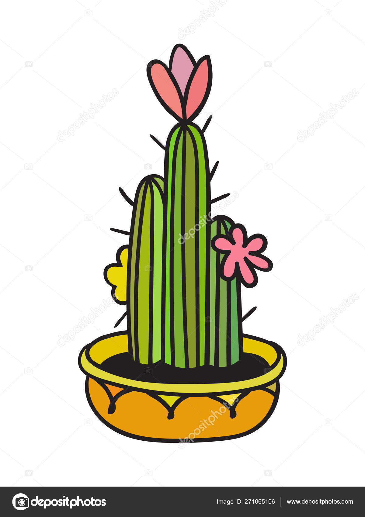 Imagens vetoriais Cactus design