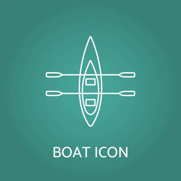 Boat icon. Vector illustration.
