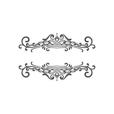 Vintage vektör tasarım öğeleri