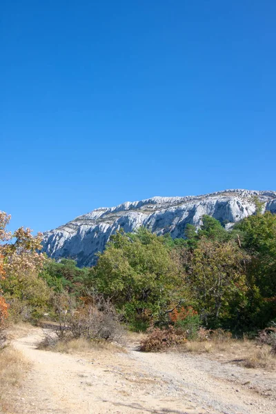 Görünüm Saint Baume, Fransa.