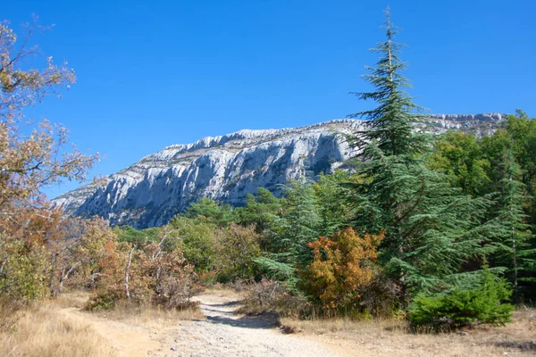 Görünüm Saint Baume, Fransa.