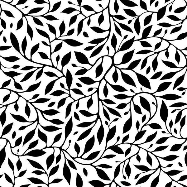 Bitkisel motifler - sarmaşık süsleme ile dekoratif seamless modeli. Vektör çizim retro tarzı. Büyük baskı ve Tekstil Sanayi için.