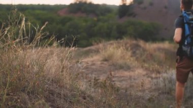 sırt çantaları ile yürüme Çift