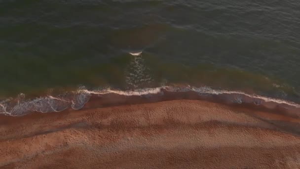 Vista aérea da praia — Vídeo de Stock