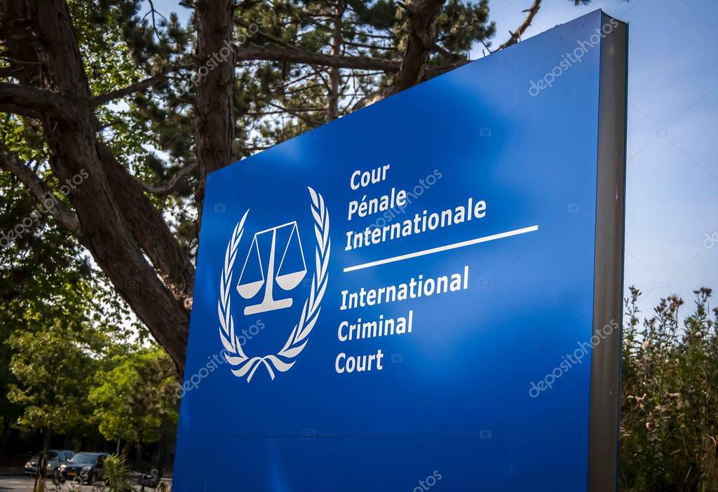 THE HAGUE, HOLLAND. July 19, 2017. The International Criminal Court (ICC) in Hague, Netherlands. It's a global supreme criminal court to prosecute individuals for the international crime.