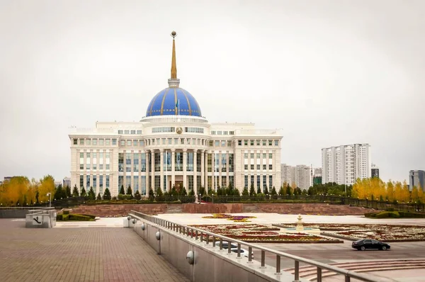 Astana Kazachstan Października 2018 Orda Presidential Palace Jest Oficjalne Stanowisko — Zdjęcie stockowe