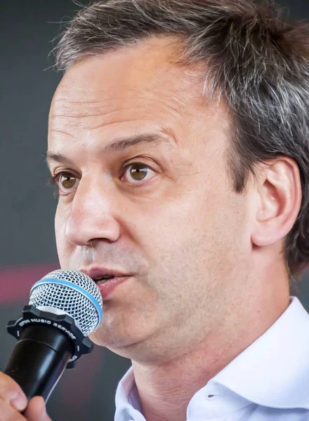 Skolkovo Moszkva Oroszország Május 2019 Orosz Politikus Közgazdász Arkady Dvorkovich — Stock Fotó