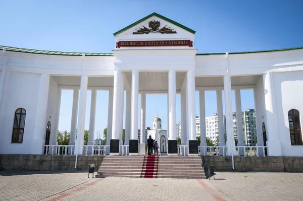 Bender Transnistria Moldova Agosto 2019 Cementerio Militar Histórico Vista Iglesia — Foto de Stock