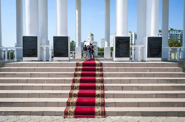 Bender Naddniestrza Mołdawia Sierpnia 2019 Historyczny Cmentarz Wojskowy Rosyjski Prawosławny — Zdjęcie stockowe