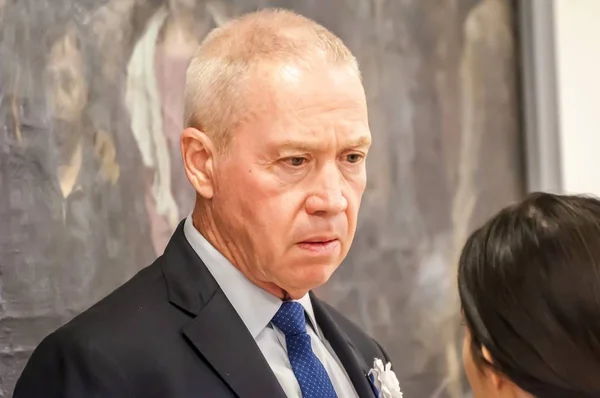 Knesset Jerusalem Israel Octubre 2019 Político Israelí Yoav Galant Ministro — Foto de Stock