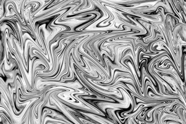 Siyah ve beyaz Ebru doku. Ebru doku tasarım