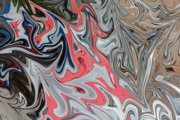 Uitvloeien Abstracte Patroon Met Zwarte Koraal Grey Kleur Graphics Kunstvorm — Stockfoto
