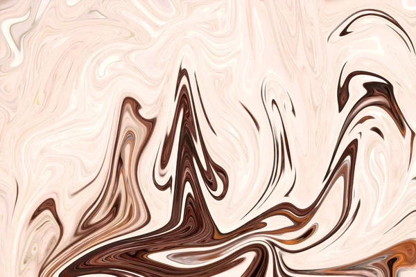 Liquify Abstract Pattern Brown Graphics Color Art Form Fundo Digital — Fotografia de Stock