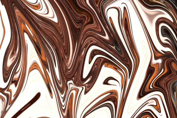 Liquify Abstract Pattern Brown Graphics Color Art Form Fundo Digital — Fotografia de Stock