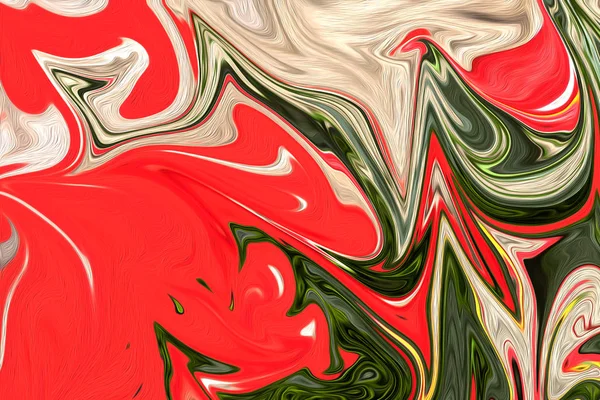 Deformacji Abstrakcja Szablon Szary Czerwony Zielony Żółty Biały Grafika Kolor — Zdjęcie stockowe