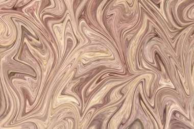 Lightpink ve deniz kabuğu grafik renk sanat formu ile soyut desen Sıvılaştır. Liquifying akışı ile dijital arka plan