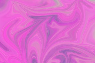 Pembe ile soyut desen Sıvılaştır, menekşe, mercan ve masmavi grafik sanat formu renk. Liquifying akışı ile dijital arka plan