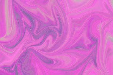 Pembe ile soyut desen Sıvılaştır, menekşe, mercan ve masmavi grafik sanat formu renk. Liquifying akışı ile dijital arka plan