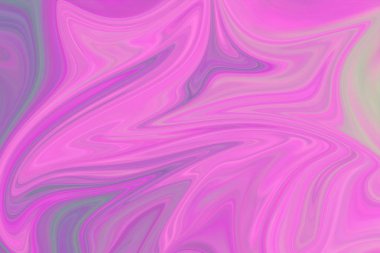 Pembe ile soyut desen Sıvılaştır, menekşe, mercan ve masmavi grafik sanat formu renk. Liquifying akışı ile dijital arka plan