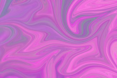 Pembe ile soyut desen Sıvılaştır, menekşe, mercan ve masmavi grafik sanat formu renk. Liquifying akışı ile dijital arka plan