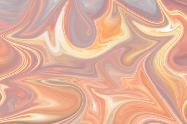 Pembe, Lightsalmon, Lightpink ile soyut desen Sıvılaştır ve mercan grafik sanat formu renk. Liquifying akışı ile dijital arka plan