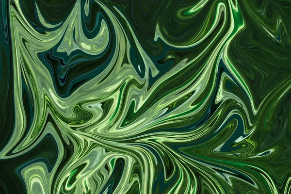 Zkapalnit Abstraktní Vzor Darkgreen Lesní Zelená Olivedrab Grafický Barevný Uměleckou — Stock fotografie