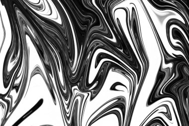 Soyut Gri Siyah ve Beyaz Mermer mürekkep desenli arka plan. Soyut Deseni Siyah, Beyaz, Gri Grafik Renk Sanatı Biçimi ile Sıvılaştır