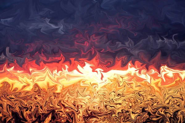 Background Of Red Fire. Texture Solid Flame Close. The Flames Fury ...